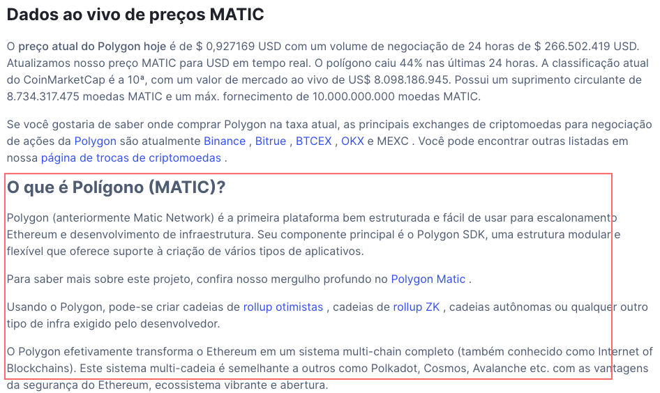  O Coin Market Cap é bem completo e pode ajudar a avaliar qual a melhor criptomoeda para investir. Imagem: Coin Market Cap